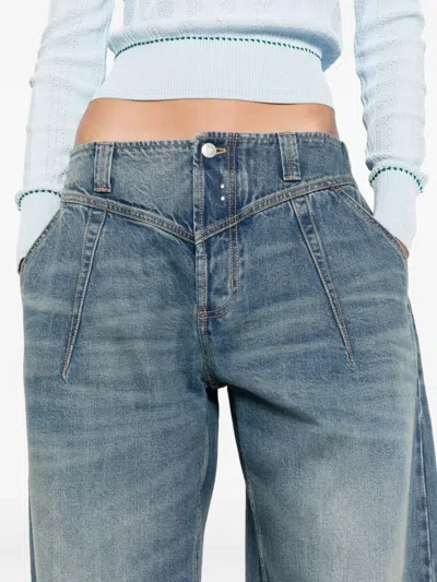 Alexander Mcqueen Denim Trousers Clothing