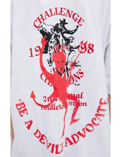 Better With Age White Print T-shirt In White
