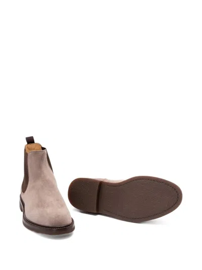 Brunello Cucinelli "beatles" Suede Ankle Boots