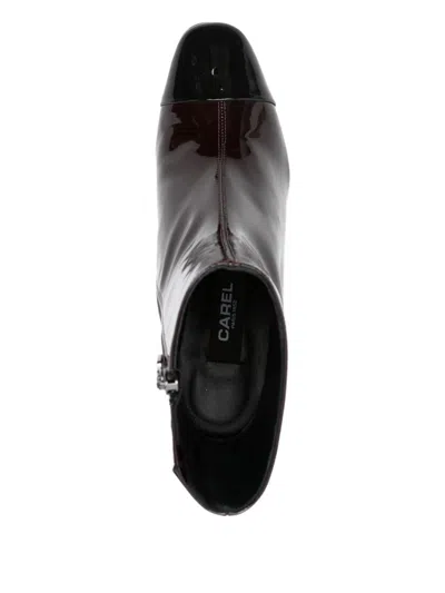 Carel Paris Esprit Patent Leather Ankle Boots