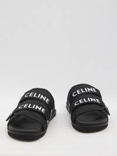 Celine Logoed Straps Slides