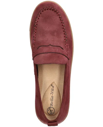 Bella Vita Bo Penny Loafer In Burgundy