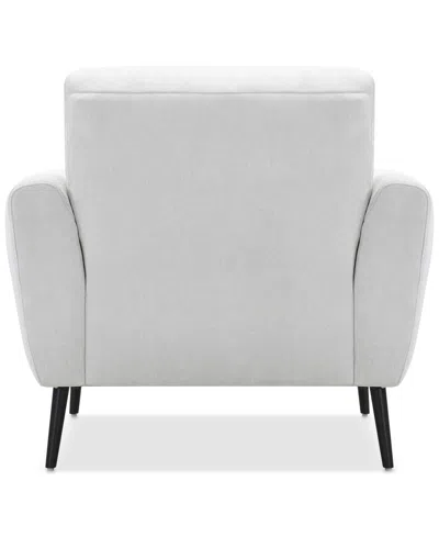 Macy's Kaelynne 37" Fabric Chair, Exclusively At  In White