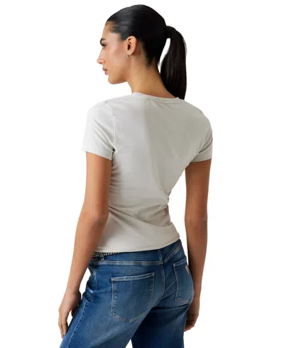 Guess Women's Embellished Logo Short-sleeve T-shirt