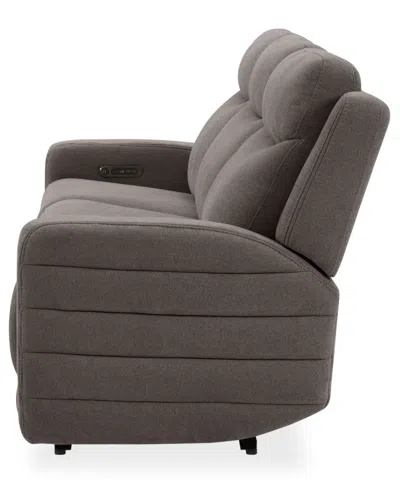 Macy's Kristyan 3-pc. Fabric Sofa With 3 Power Recliners, Exclusively At