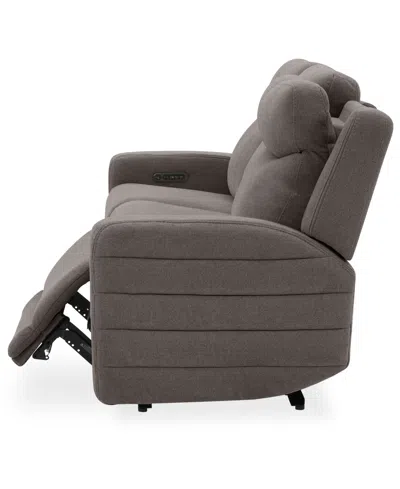 Macy's Kristyan 3-pc. Fabric Sofa With 3 Power Recliners, Exclusively At