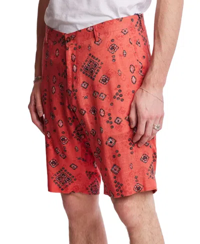 Paisley & Gray Felix Slim Fit Shorts In Pattern