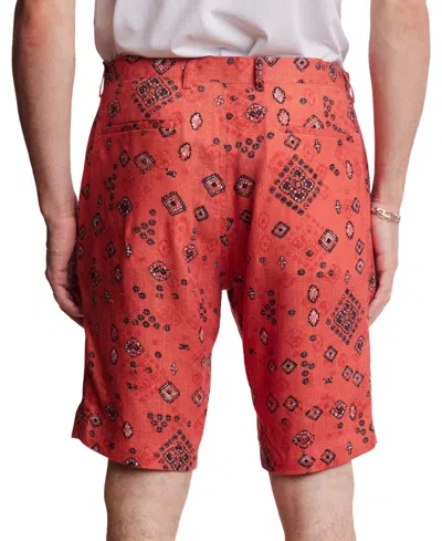 Paisley & Gray Felix Slim Fit Shorts In Pattern