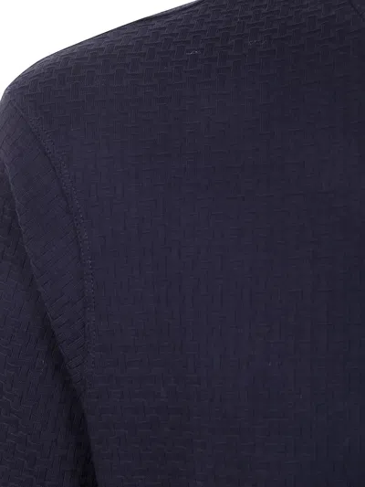 Emporio Armani Basic Crew Neck T-shirt In Blue