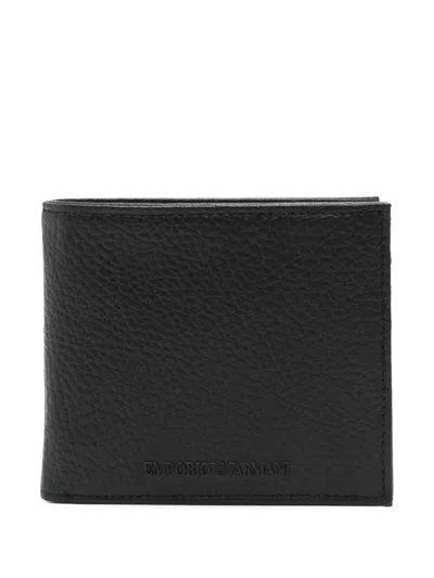Emporio Armani Wallet Medium Size In Black