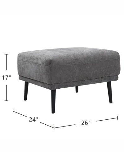 Macy's Kaelynne 26" Fabric Ottoman, Exclusively At