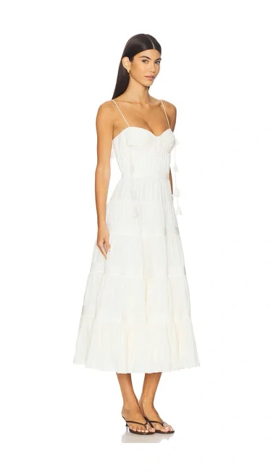 Alexis Gienna Dress In White