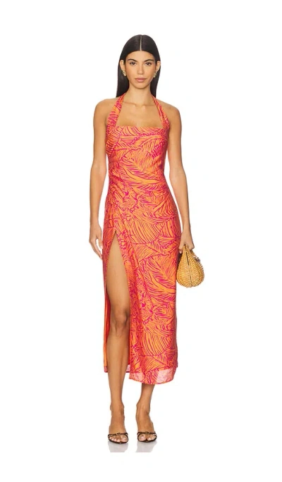 Seven Wonders Alana Midi Dress In Multi