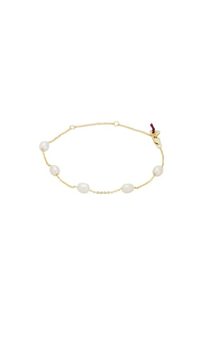 Shashi Emily Pearl Bracelet
