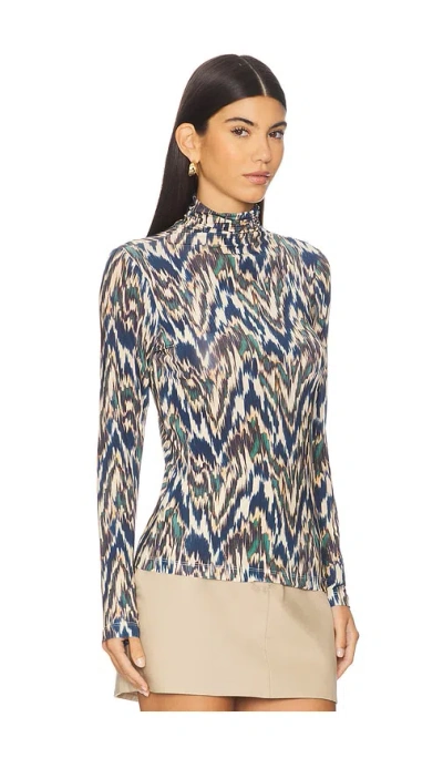 Ulla Johnson Aurelia Long Sleeve Turtleneck In Black