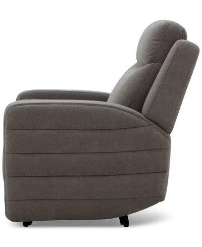 Macy's Kristyan Fabric Power Recliner With Power Headrest With Zero Wall & Heat Massage, Exclusively At Mac