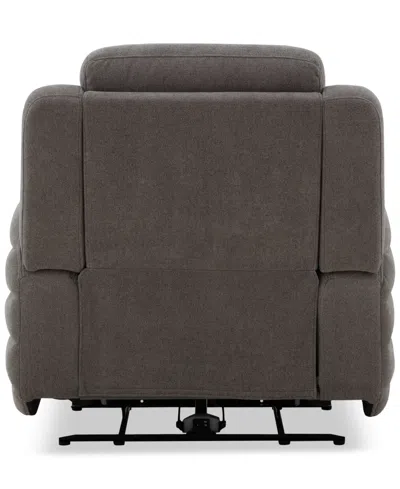 Macy's Kristyan Fabric Power Recliner With Power Headrest With Zero Wall & Heat Massage, Exclusively At Mac