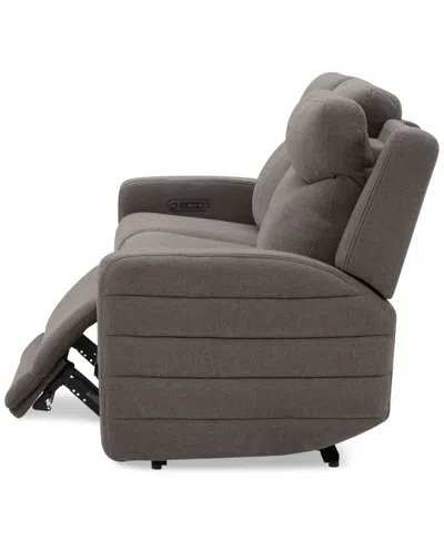 Macy's Kristyan 3-pc. Fabric Sofa With 2 Power Recliners, Exclusively At