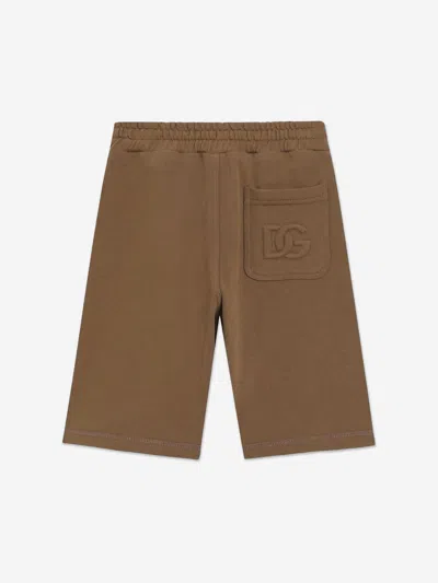Dolce & Gabbana Boys Bermuda Shorts In Brown