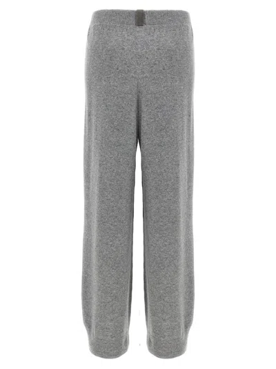 Fabiana Filippi Trousers Featuring Jewel Detail And Elastic Waistband