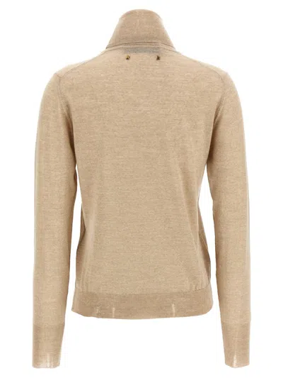 Golden Goose Dilara Turtleneck Sweater In Brown