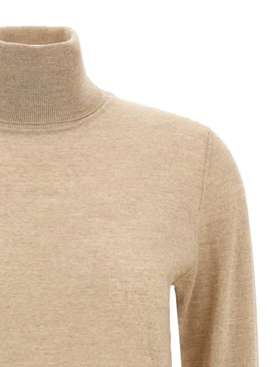 Golden Goose Dilara Turtleneck Sweater In Brown