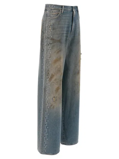 Golden Goose Distressed-effect Jeans In Blue