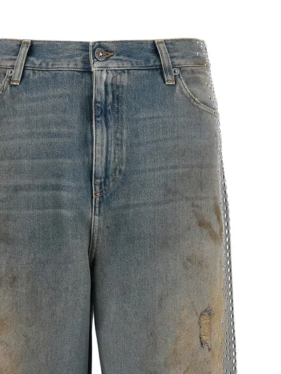 Golden Goose Distressed-effect Jeans In Blue