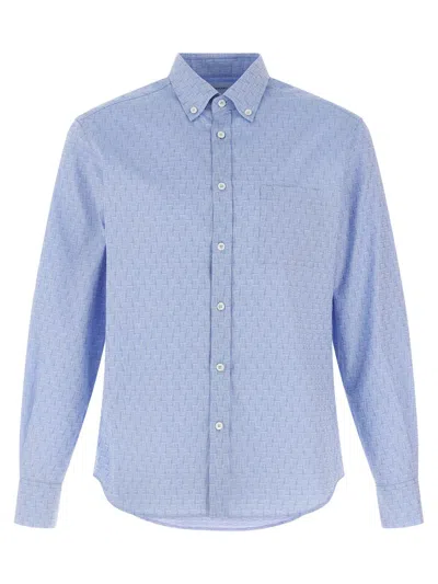 Ferragamo Gangini Shirt In Blue