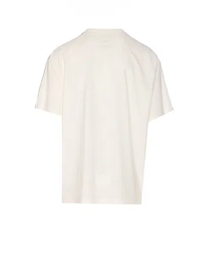 Y-3 Logo Motif T-shirt In White