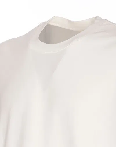 Y-3 Crewneck Graphic Print Oversize Short Sleeve T-shirt In White