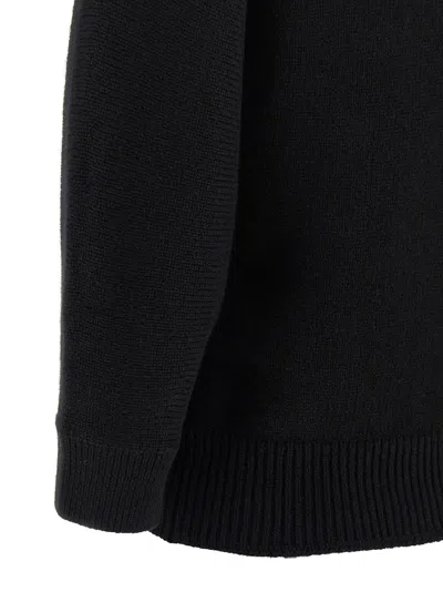 Khaite Black Cashmere Herve Polo Shirt In Black