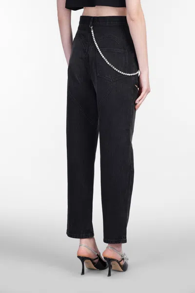 Area Jeans In Black Denim In Black