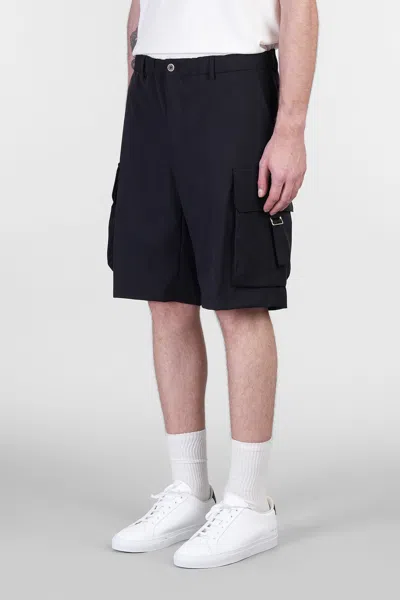 Briglia 1949 Tocqp Shorts In Black Cotton In Black