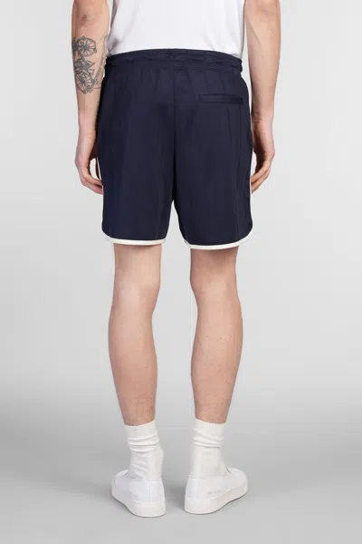 Drôle De Monsieur Drawstring-waist Shorts In Blue