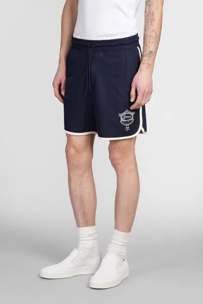 Drôle De Monsieur Drawstring-waist Shorts In Blue