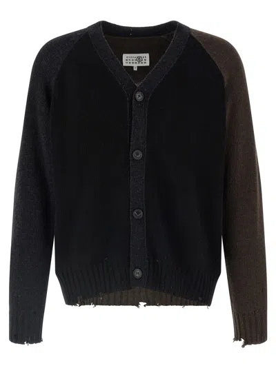 Mm6 Maison Margiela Colorblock Cardigan Color Block