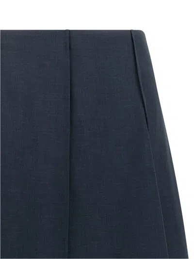 Theory Parachute Maxi Skirt In Black