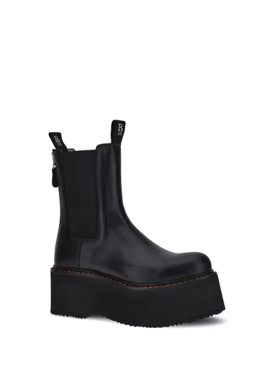 R13 Platform Chelsea Ankle Boot