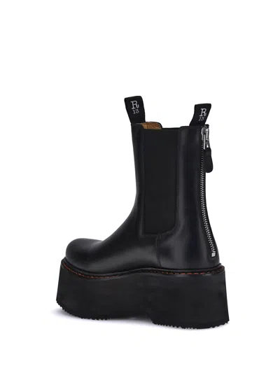 R13 Platform Chelsea Ankle Boot