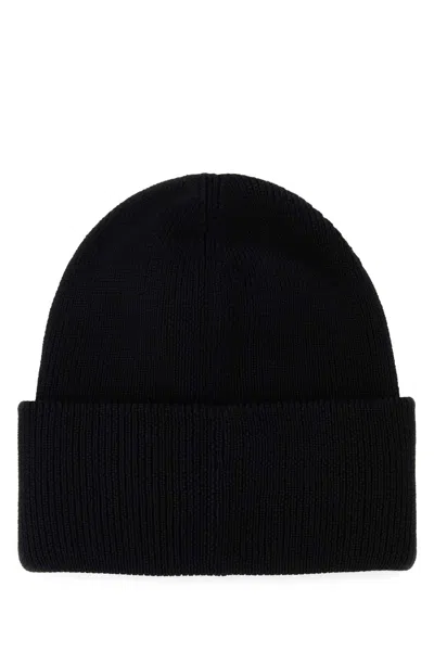 Canada Goose Black Wool Arctic Beanie Hat In Black