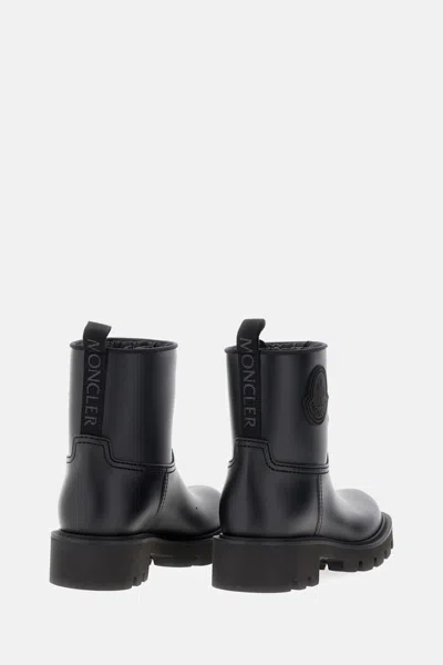 Moncler Rain Boots In Black