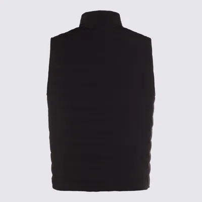 Brunello Cucinelli Quilted High Collar Sleeveless Vest With Side Zip Pockets In Black