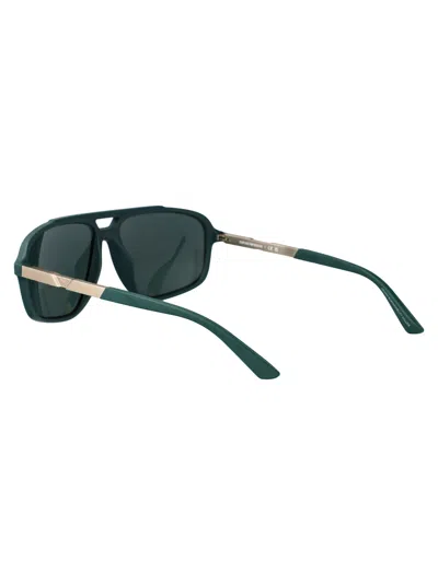 Emporio Armani Aviator Sunglasses 0 Ea4236 U 619071 In Green