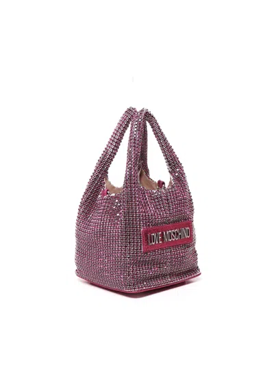Love Moschino Mini Bag With Sparkling Rhinestones