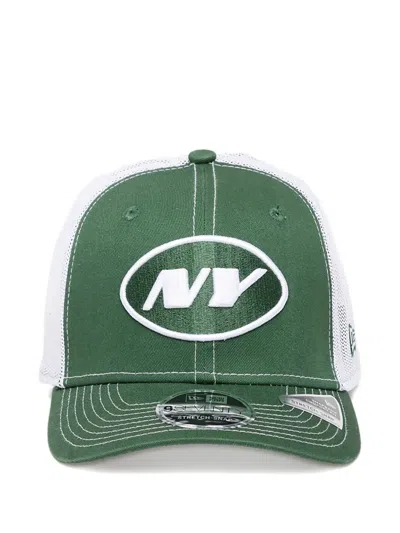 New Era Oval-logo Cap In Green