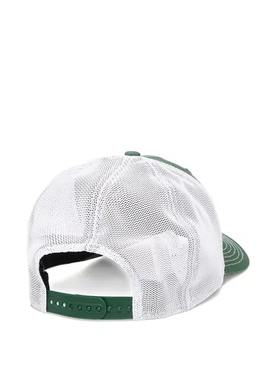 New Era Oval-logo Cap In Green