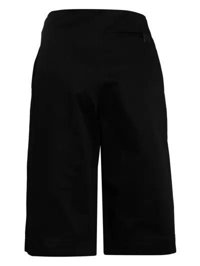 Loewe Pleated Cotton Shorts