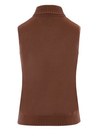 Niccolò Pasqualetti Turtleneck Knitted Sleeveless Top