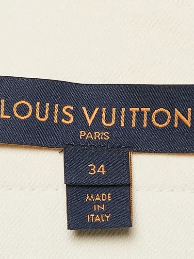 Pre-owned Louis Vuitton Zip-detail Cotton Jacket In Neutral